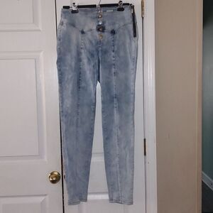 Nicki Minaj  pull on stretch high rise jeans  Sz 13/14 NWOT